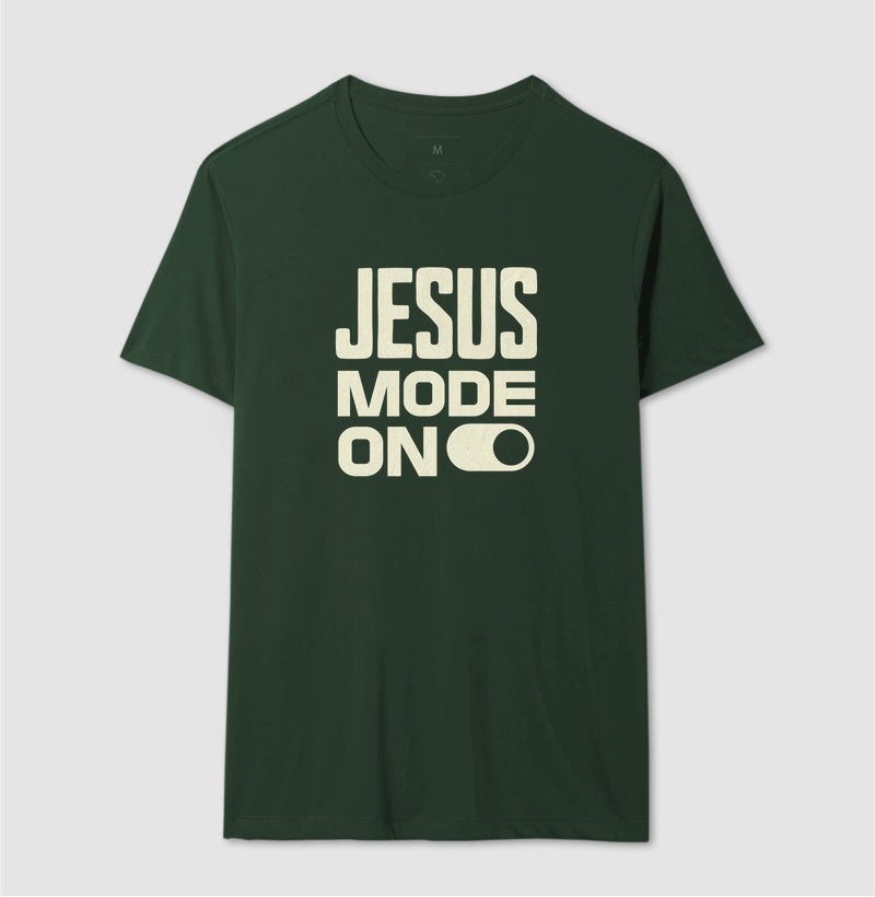 Camiseta Jesus Mode On