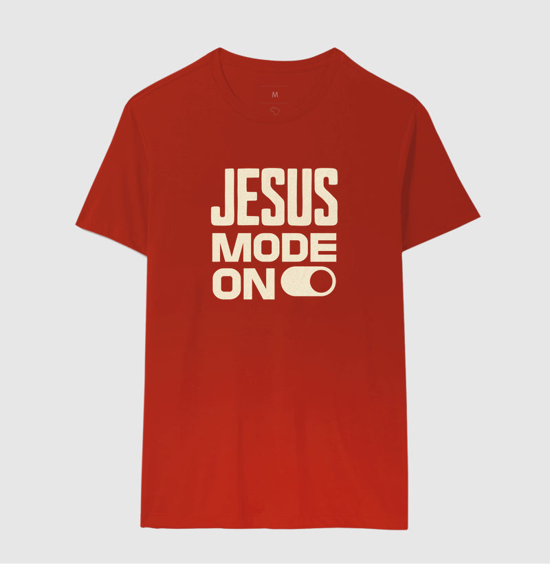 Camiseta Jesus Mode On