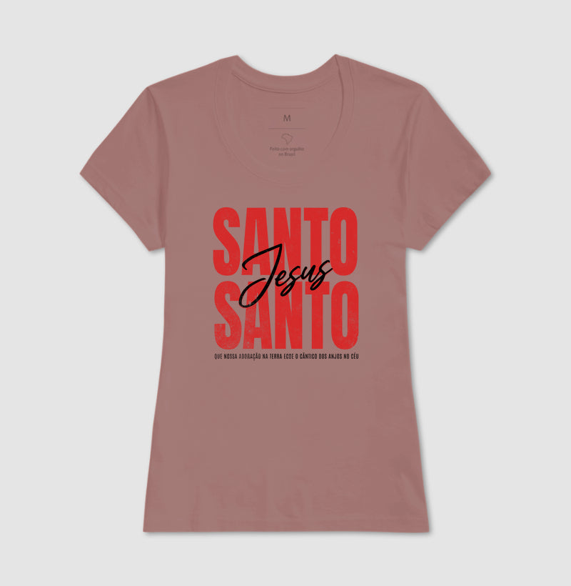 Camiseta Santo Santo - Jesus