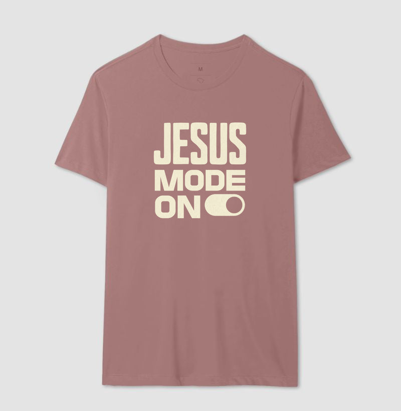 Camiseta Jesus Mode On