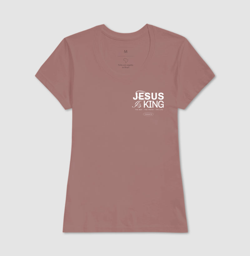 Camiseta Jesus is King