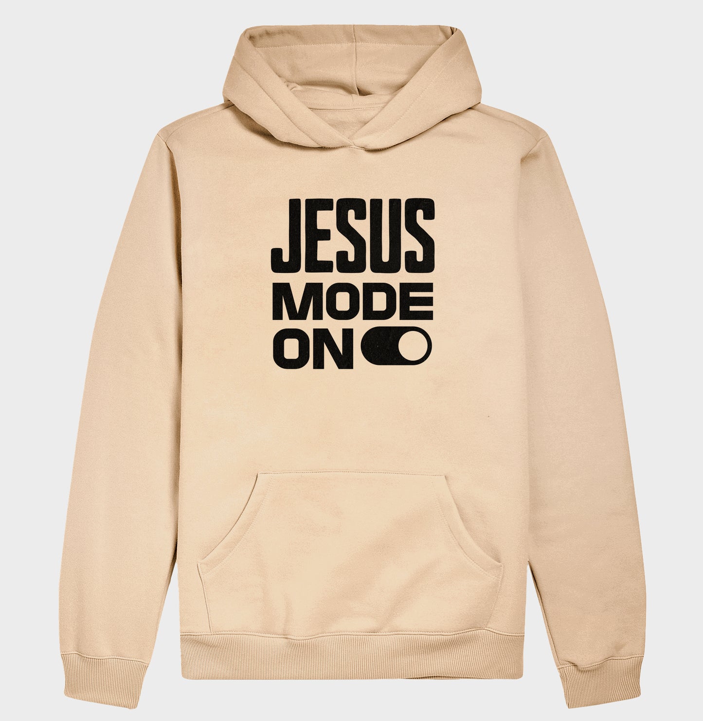 Moletom com capuz Jesus Mode On