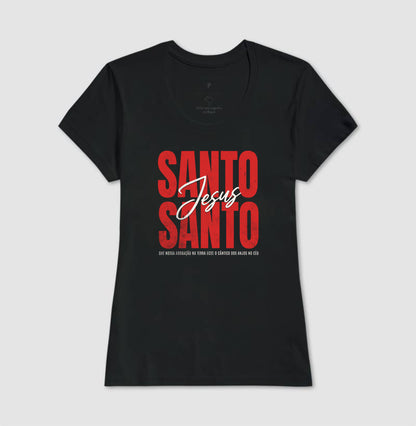 Camiseta Santo Santo - Jesus