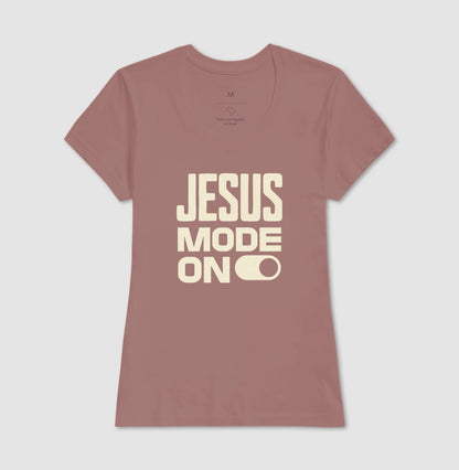 Camiseta Jesus Mode On