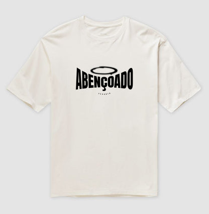 Camiseta Oversized Abençoado