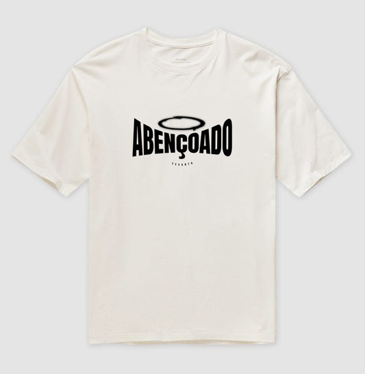 Camiseta Oversized Abençoado