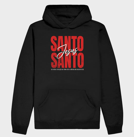 Moletom com capuz Santo Santo - Jesus