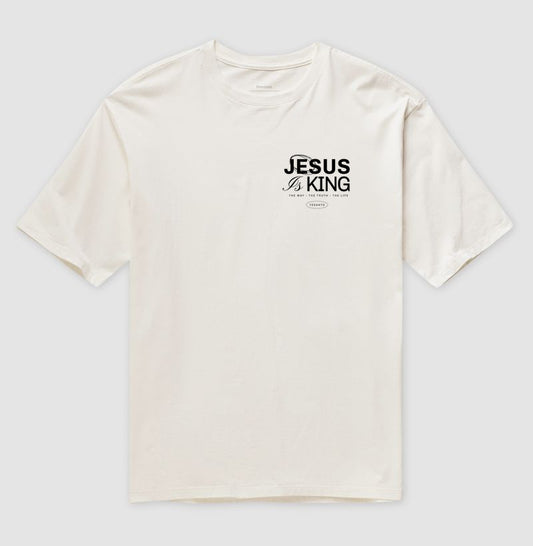 Camiseta oversized Jesus is King