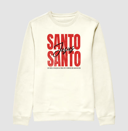 Moletom clássico Santo Santo - Jesus