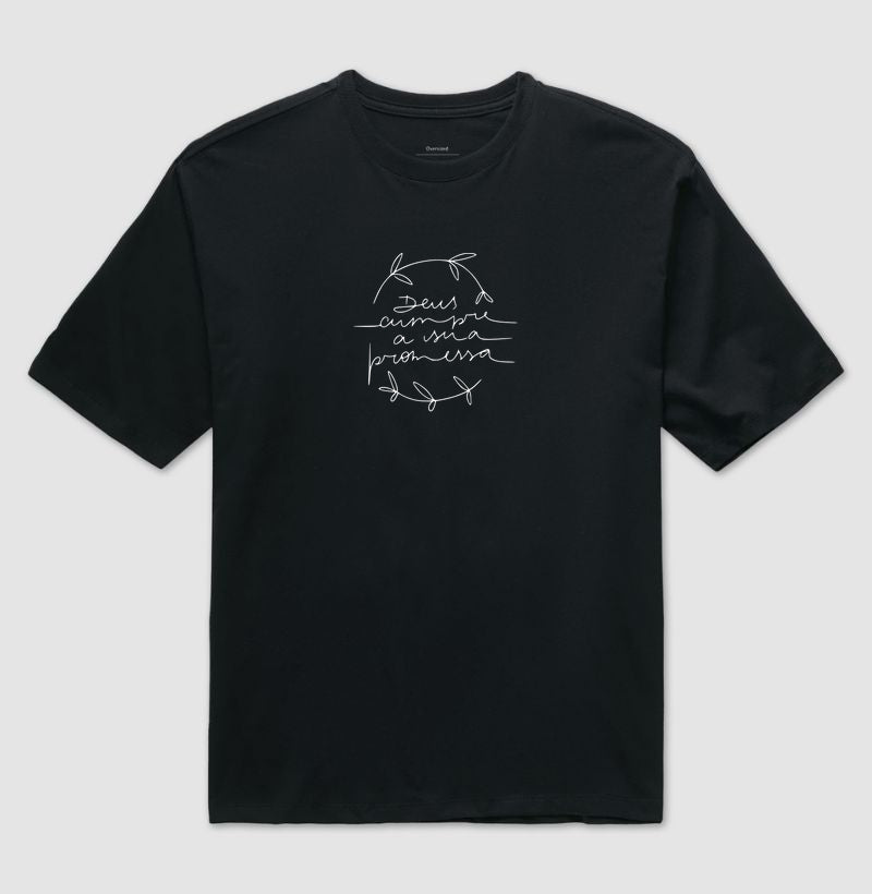 Camiseta Oversized Deus Cumpre
