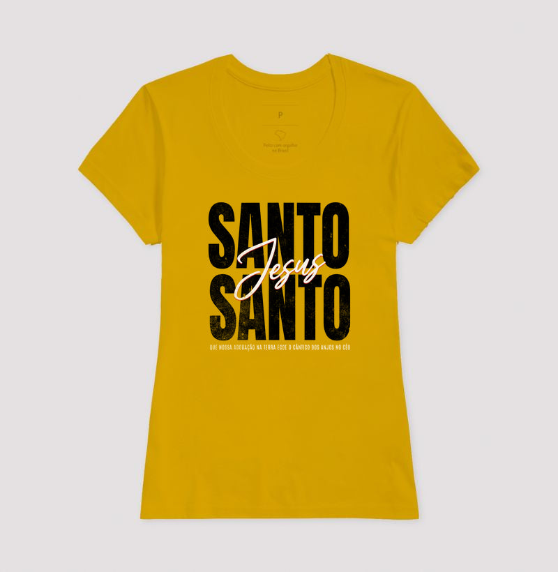 Camiseta Santo Santo - Jesus