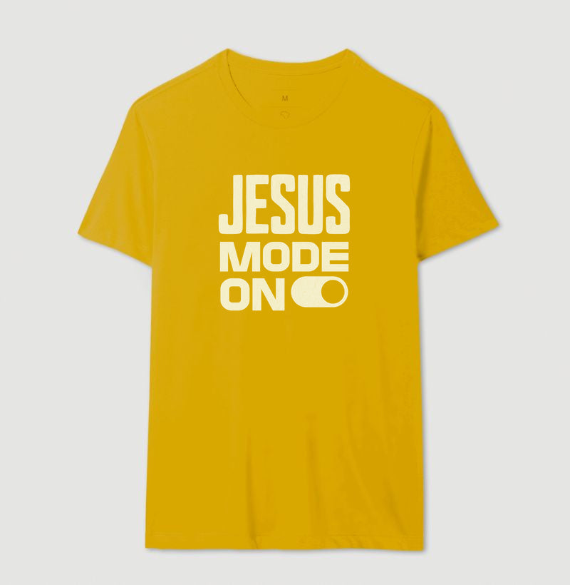 Camiseta Jesus Mode On