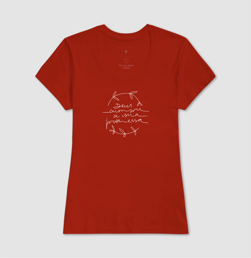 Camiseta Deus Cumpre