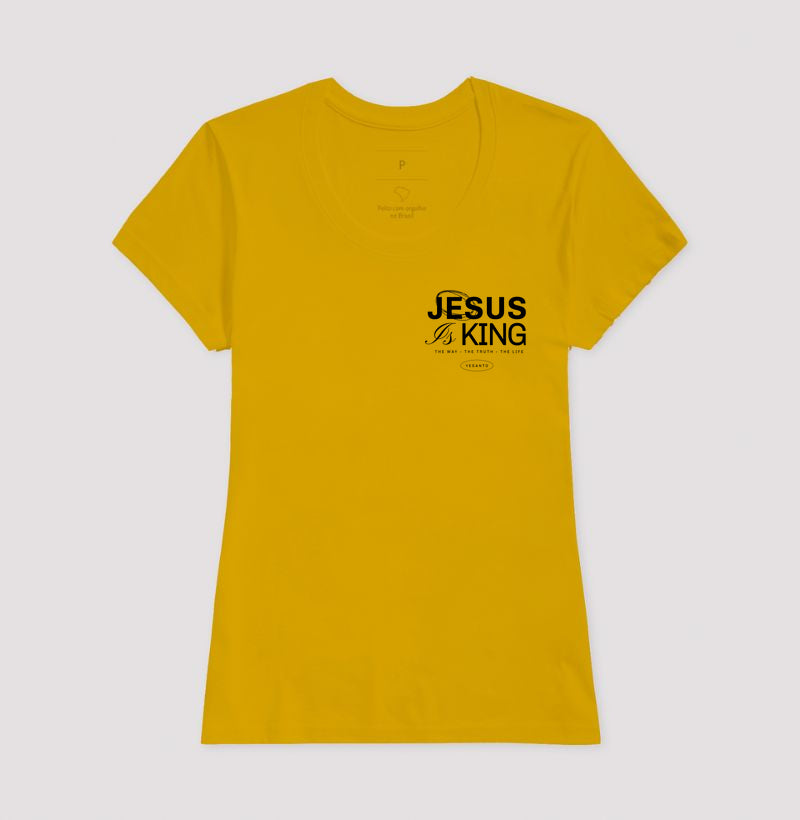 Camiseta Jesus is King