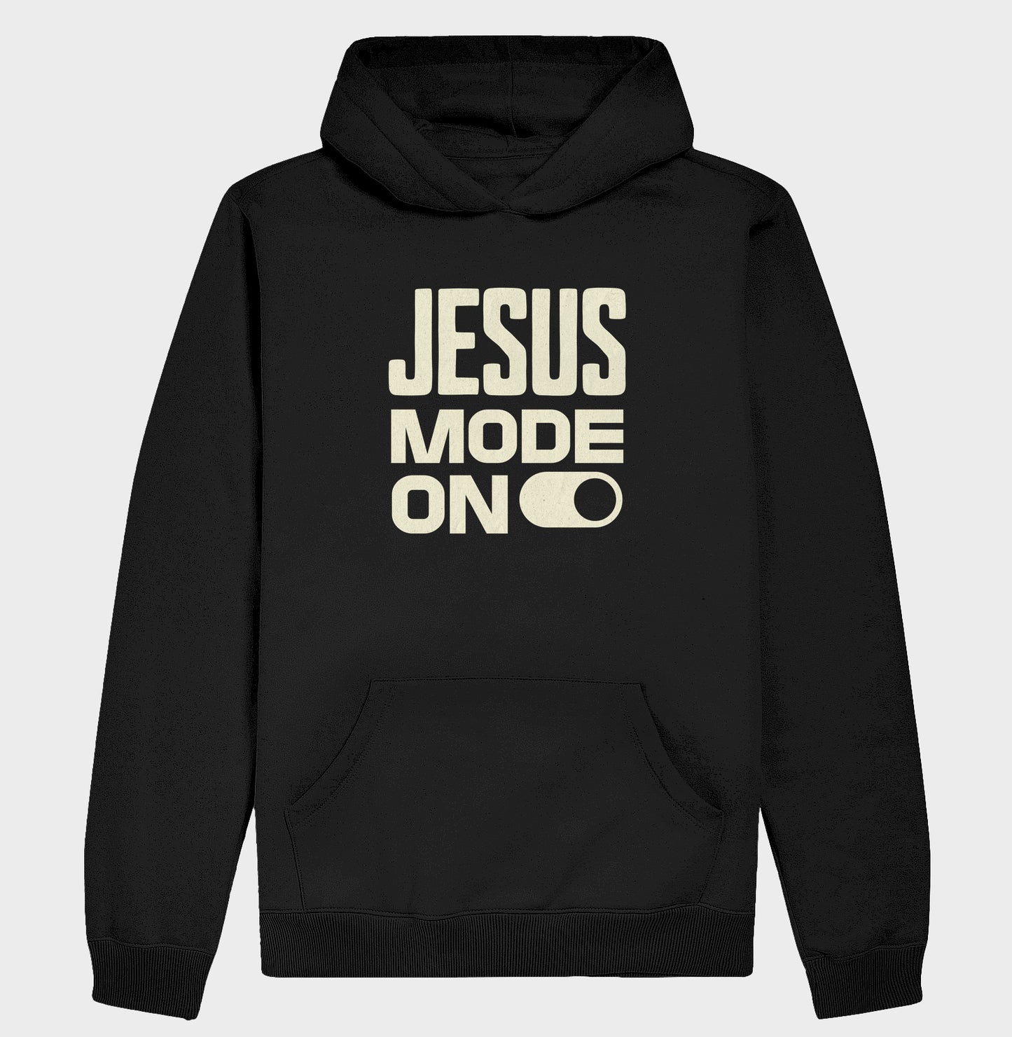 Moletom com capuz Jesus Mode On