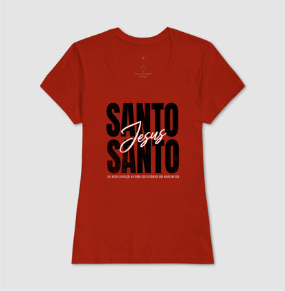 Camiseta Santo Santo - Jesus