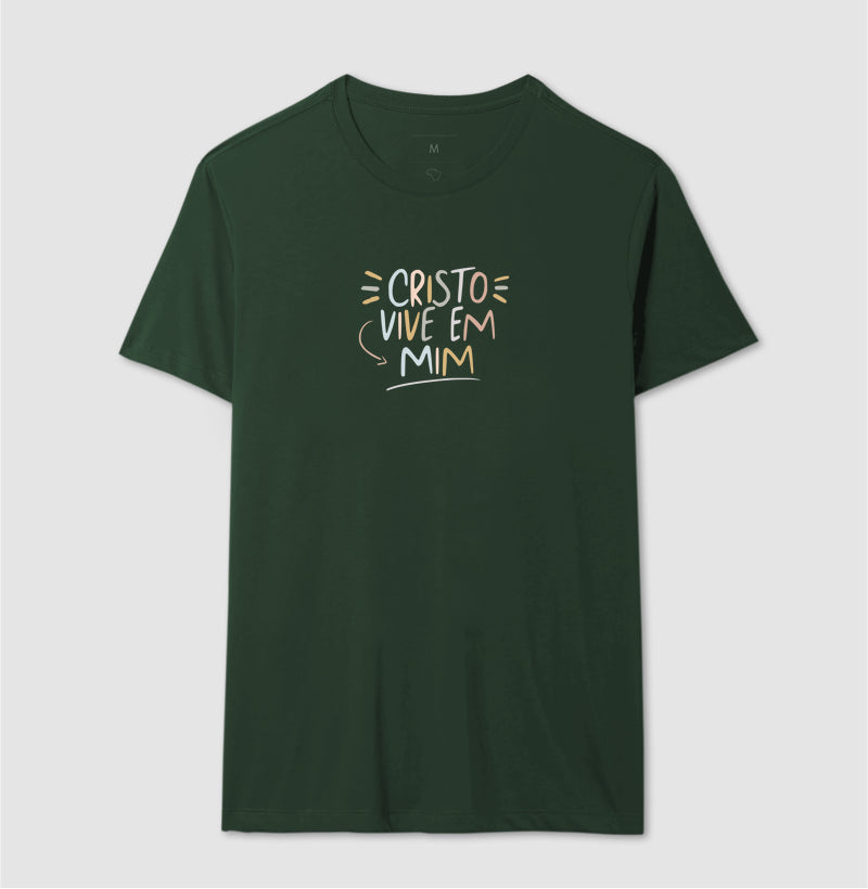 Camiseta Cristo Vive em Mim