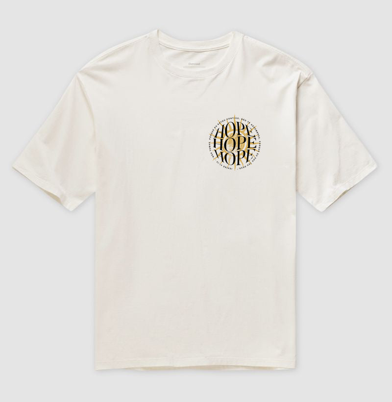 Camiseta oversized Hope