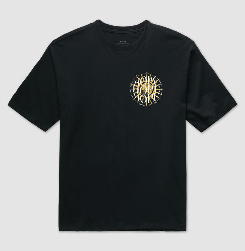 Camiseta oversized Hope