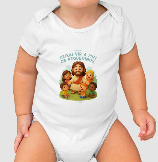 Body infantil Jesus e os Pequeninos