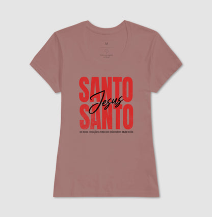 Camiseta Santo Santo - Jesus