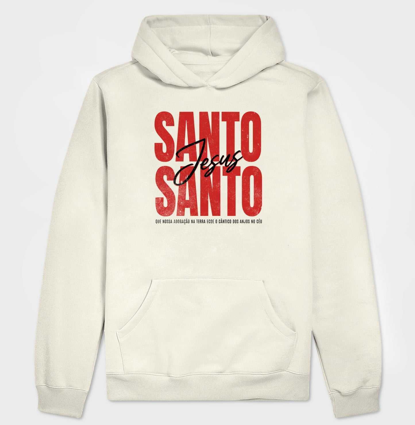 Moletom com capuz Santo Santo - Jesus