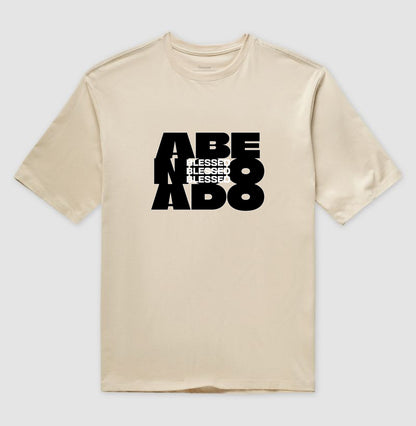 Camiseta oversized Blessed