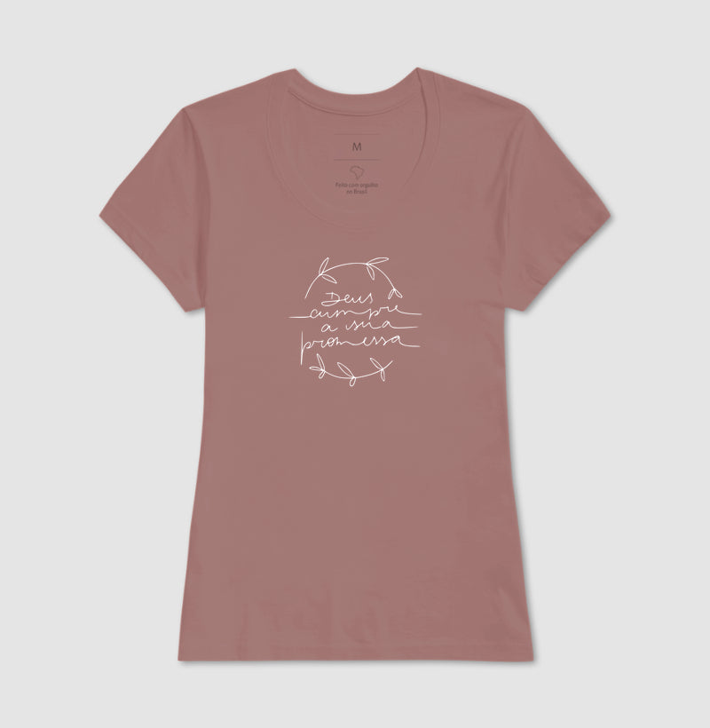 Camiseta Deus Cumpre