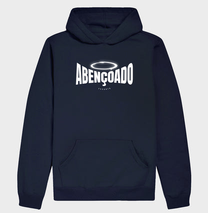 Moletom com capuz Abençoado