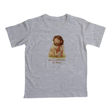 Camiseta infantil Ovelhinha de Jesus