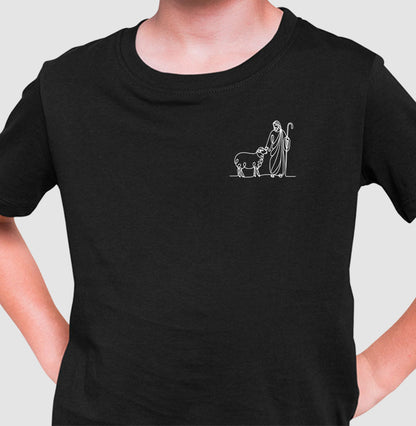 Camiseta Infantil Ovelha e Pastor