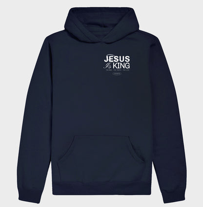 Moletom com capuz Jesus is King
