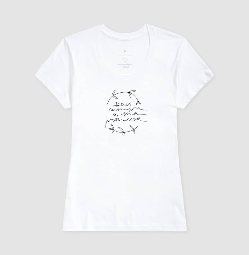 Camiseta Deus Cumpre