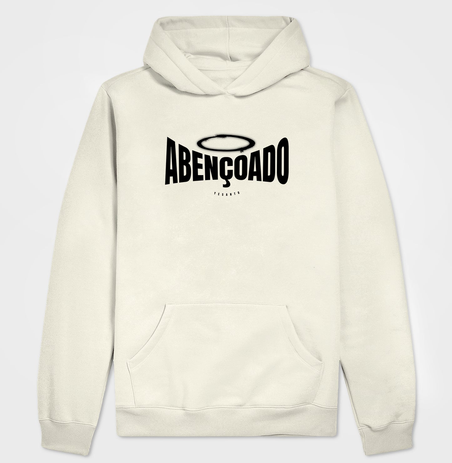 Moletom com capuz Abençoado