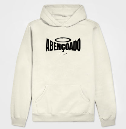 Moletom com capuz Abençoado