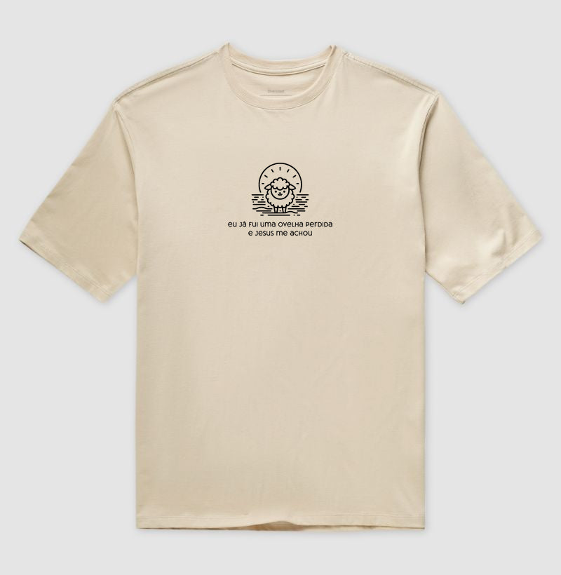 Camiseta oversized Ovelha de Jesus
