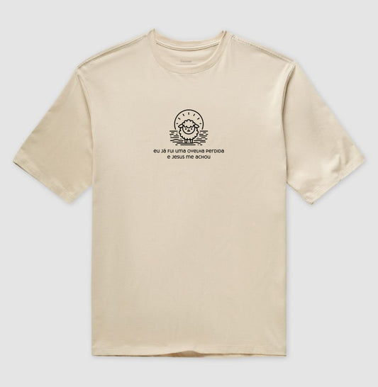 Camiseta oversized Ovelha de Jesus