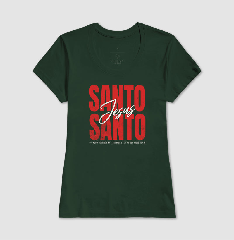 Camiseta Santo Santo - Jesus