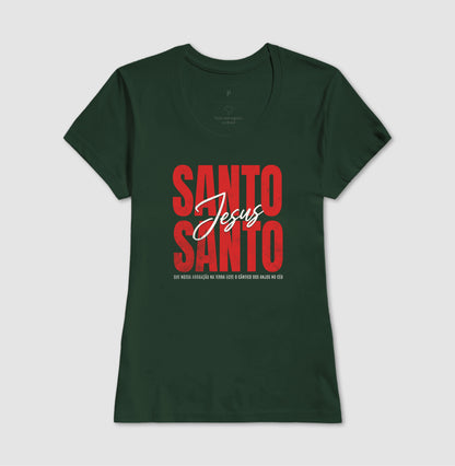 Camiseta Santo Santo - Jesus