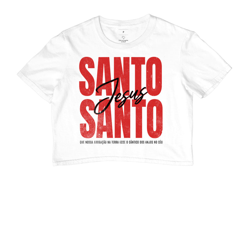 Cropped Santo Santo - Jesus