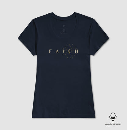 Camiseta algodão peruano Faith
