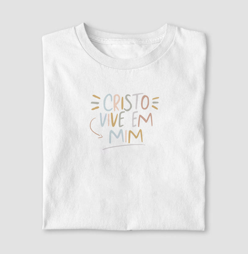 Camiseta Cristo Vive em Mim