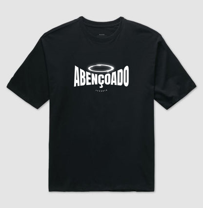 Camiseta Oversized Abençoado