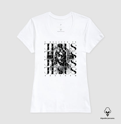 Camiseta algodão peruano I Believe