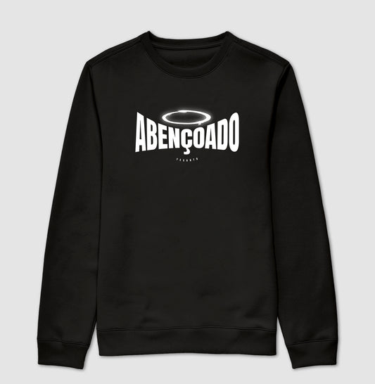 Moletom clássico Abençoado