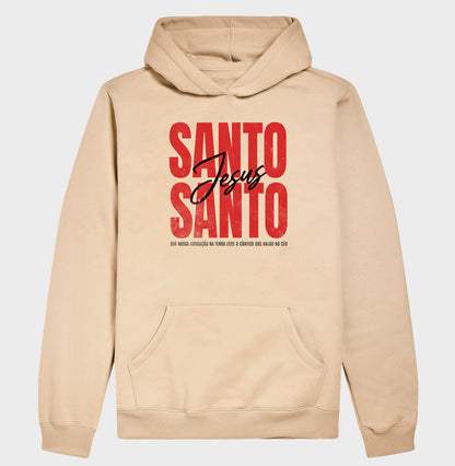 Moletom com capuz Santo Santo - Jesus
