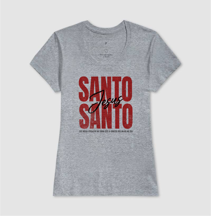 Camiseta Santo Santo - Jesus