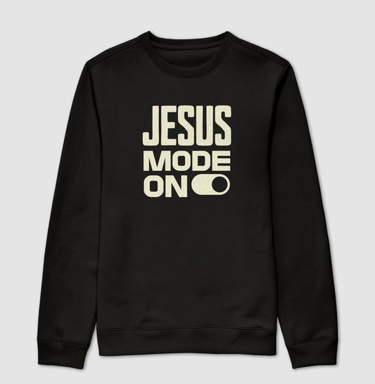 Moletom clássico Jesus Mode On