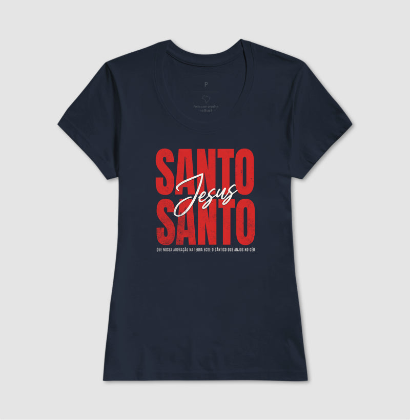 Camiseta Santo Santo - Jesus