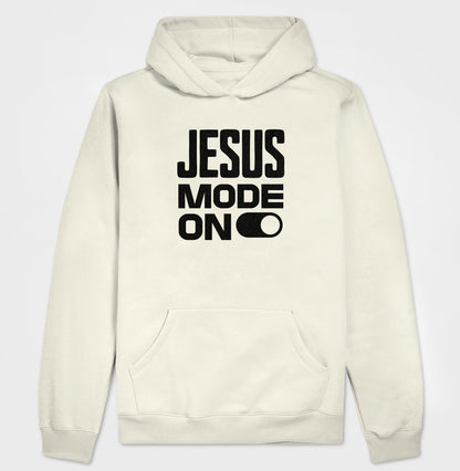 Moletom com capuz Jesus Mode On